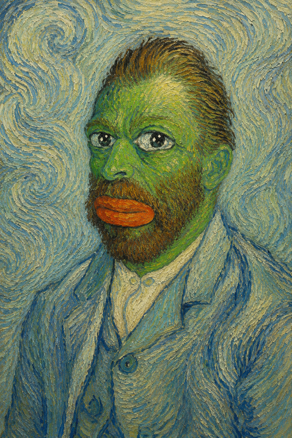 Self-Portrait After The Frog