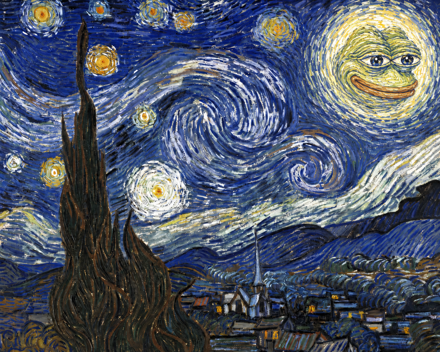 Starry Frog Night