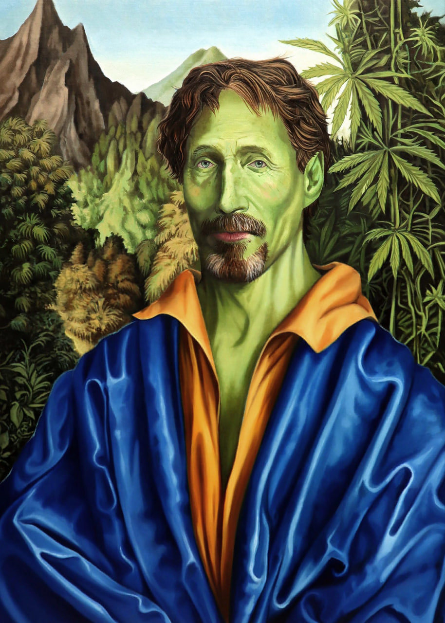 Vangogh Pepe portrait